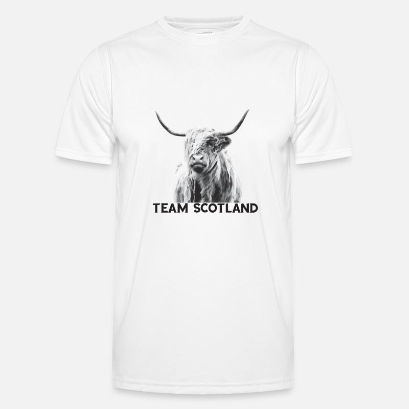 Scotland - Men's Functional T-Shirt - white