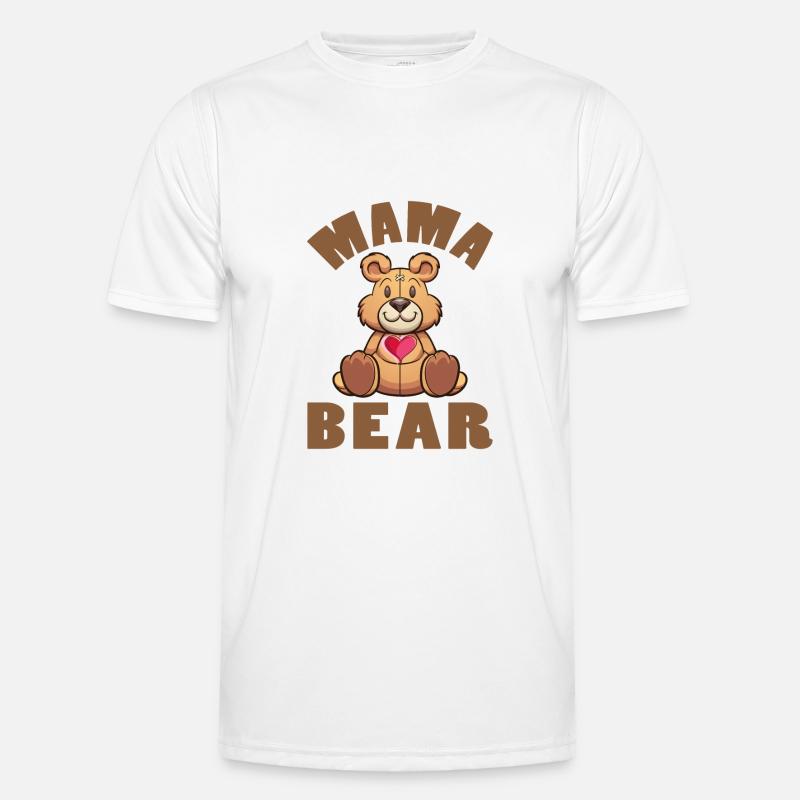 Mama Bear Männer Funktions-T-Shirt