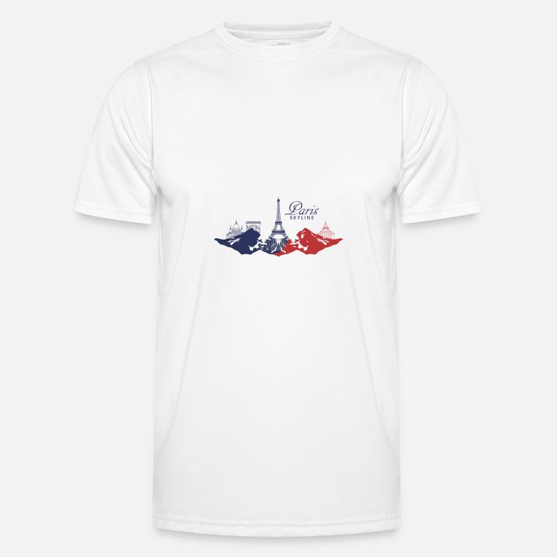Paris - Men's Functional T-Shirt - white