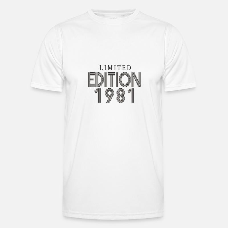 Limited Edition 1981 - Men's Functional T-Shirt - white