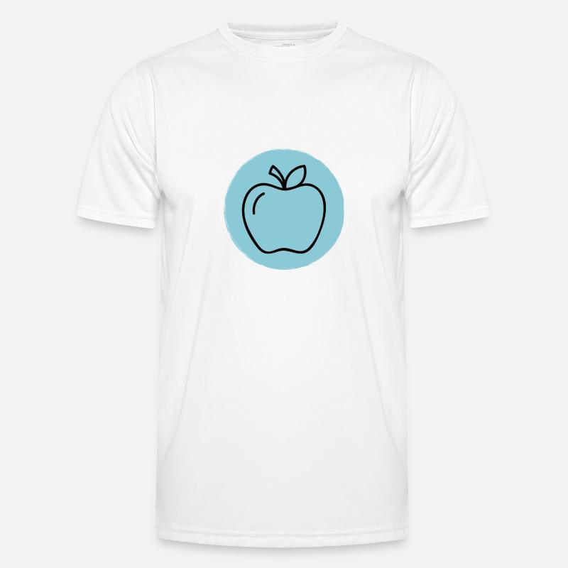 Apfel Männer Funktions-T-Shirt