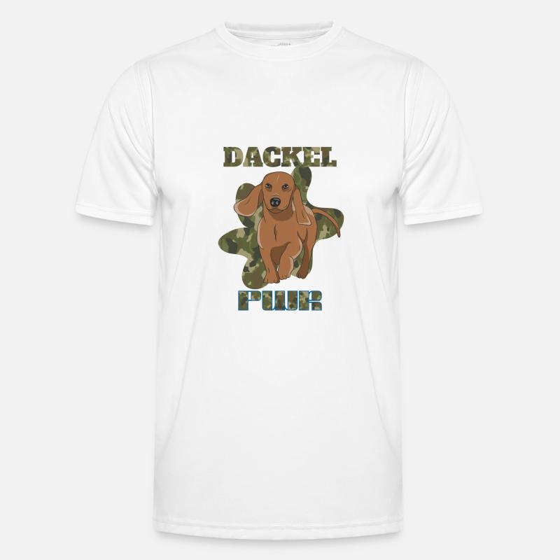 Teckel T-shirt sport Homme