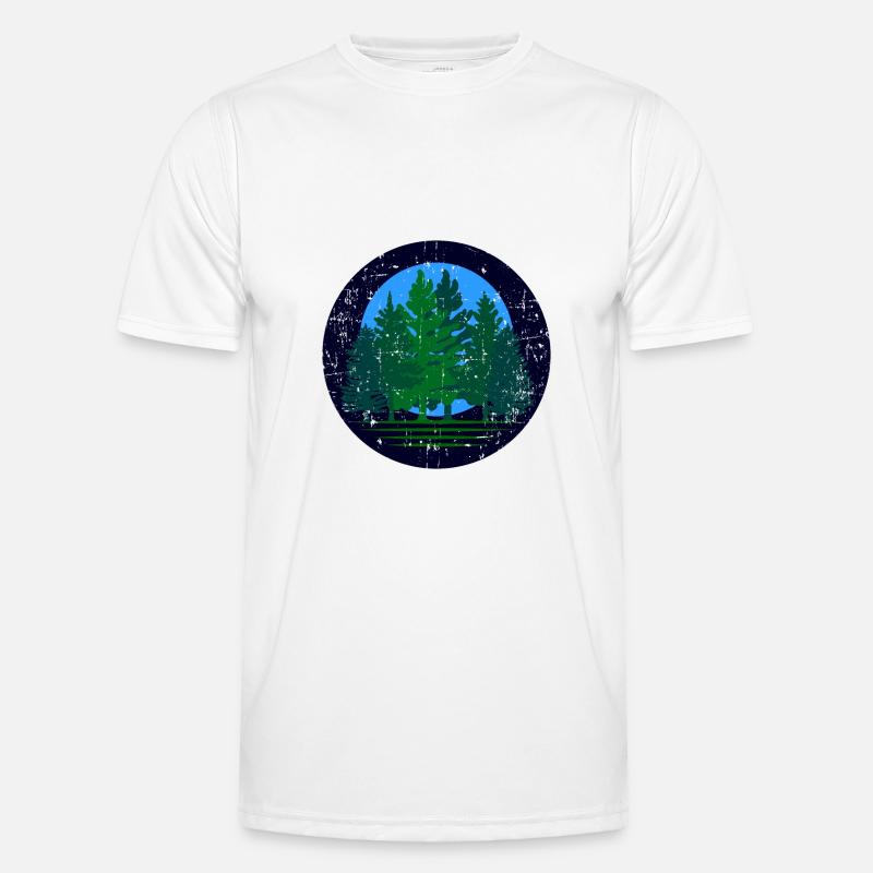 Baum Männer Funktions-T-Shirt