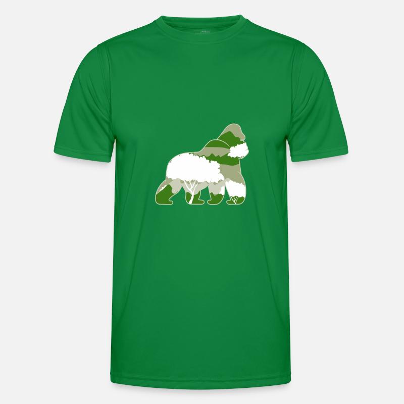 Affe Männer Funktions-T-Shirt