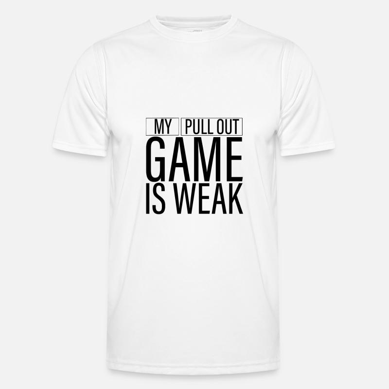 Mon jeu de retrait est faible 3 T-shirt sport Homme