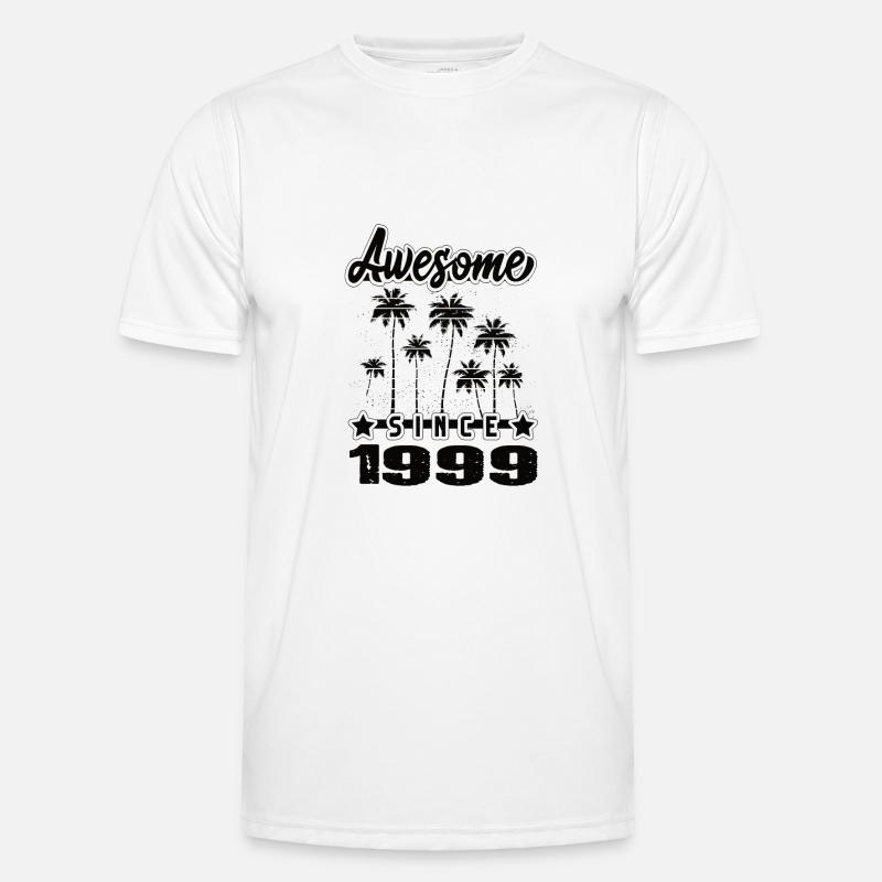 Awesome Since 1999 Männer Funktions-T-Shirt