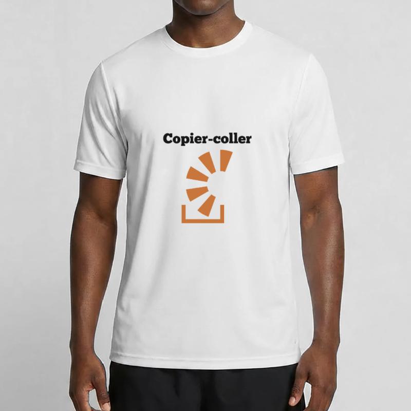 Copier Coller Programmer Software Developer Nerd G Männer Funktions-T-Shirt