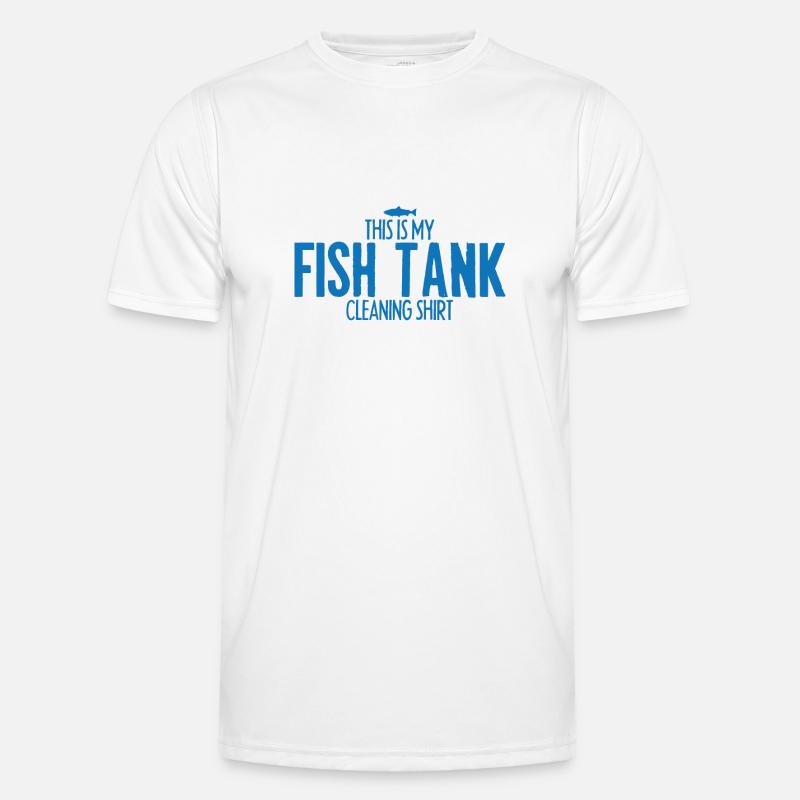 Fisch-Tanks Männer Funktions-T-Shirt