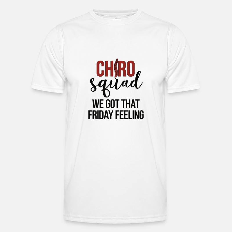 Chiropractor Chiropractic Chiropractor - Men's Functional T-Shirt - white