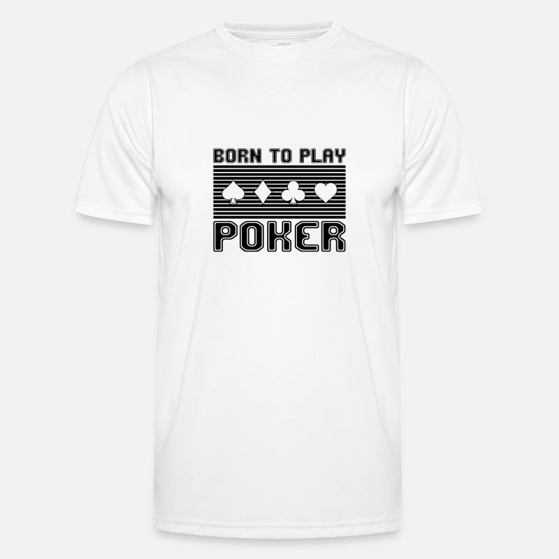 Poker T-shirt sport Homme