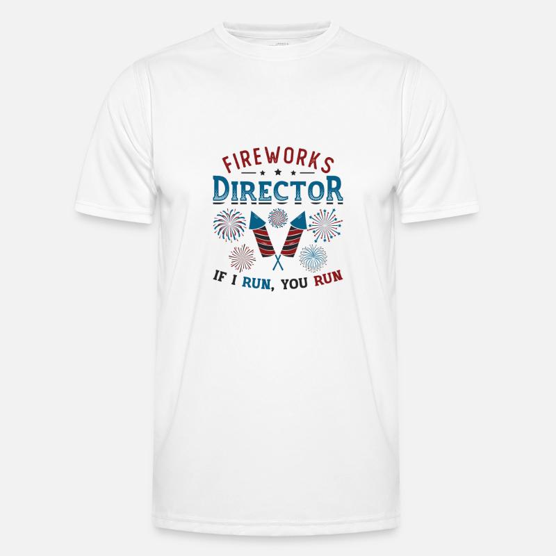 Fireworks Director Si je vous exécute T-shirt sport Homme