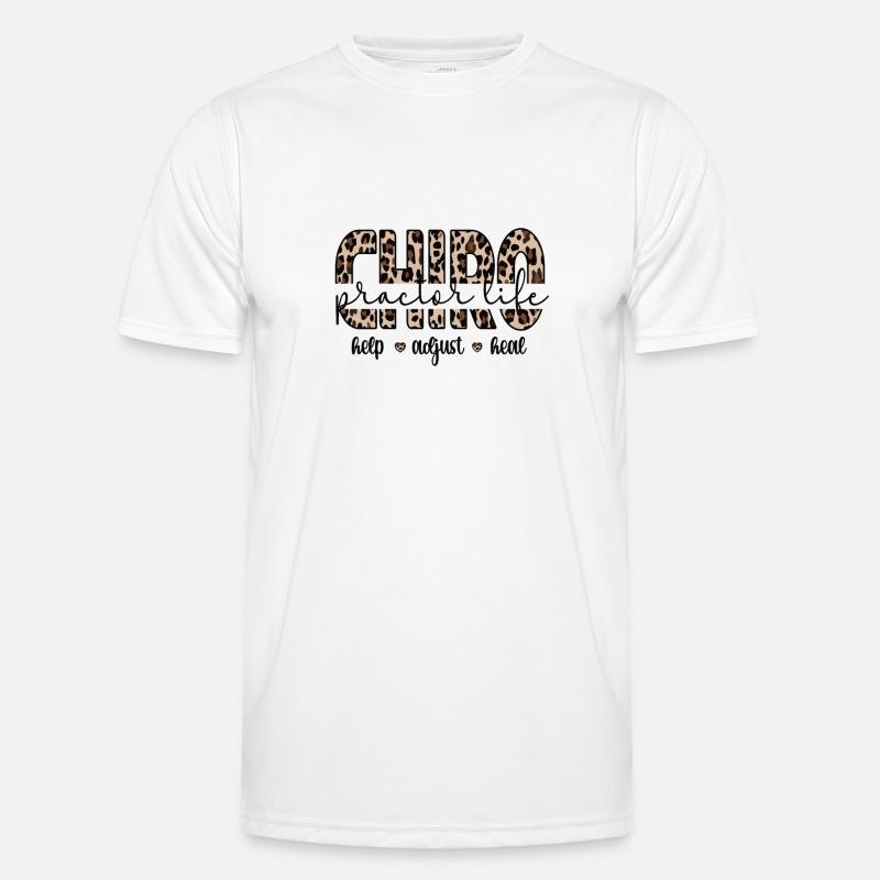 Proud Chiropractor Chiropractic Gift Men's Functional T-Shirt