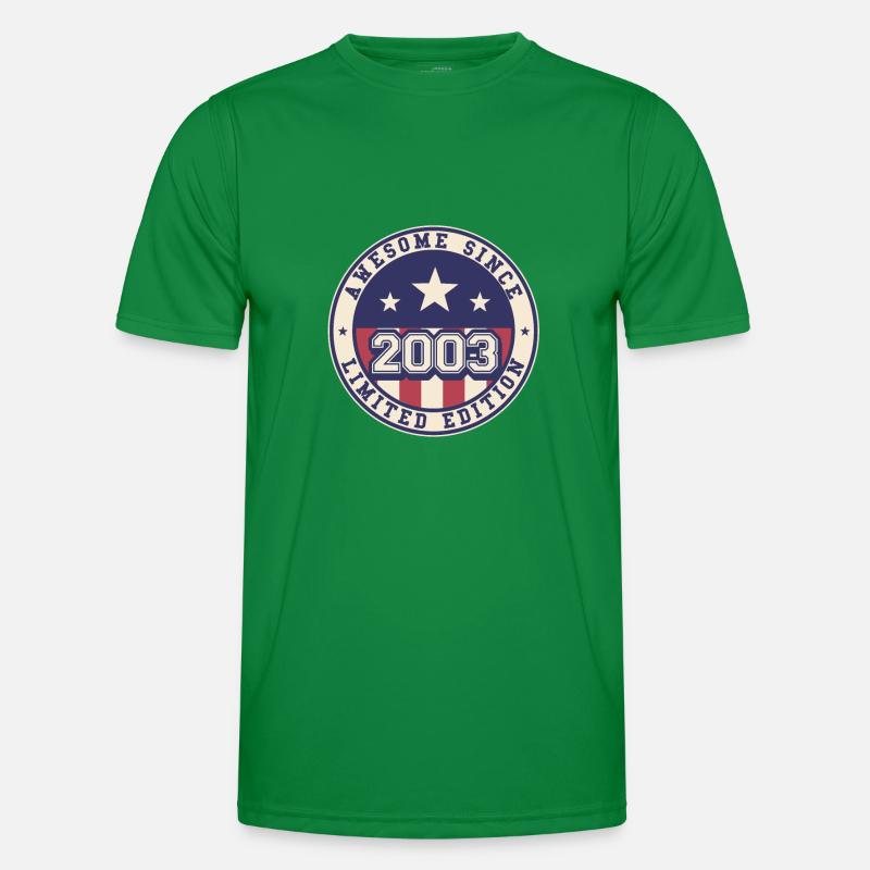 Awesome Since 2003 19° compleanno Maglietta sportiva per uomo