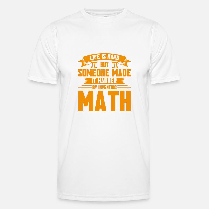 Math Mathematics Science Math Gift - Men's Functional T-Shirt - white