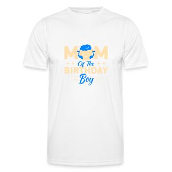 Schafzucht Landwirt Nutztier Schafe Geschenk - Männer Funktions-T-Shirt - Weiß - Vorne - AI Model Male 178 dark (178cm)