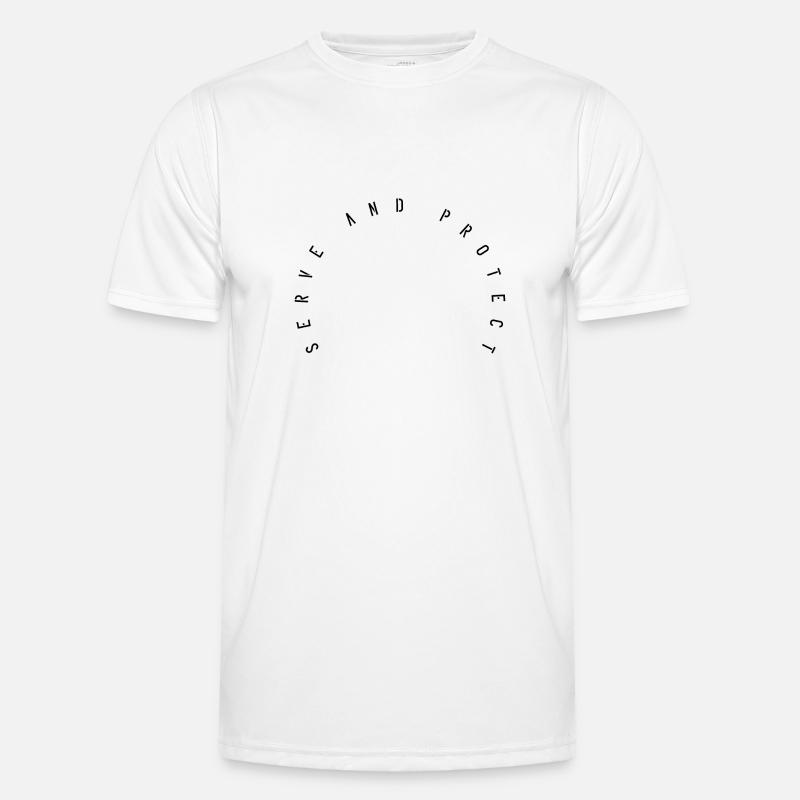 Serve and Protect Men's Functional T-Shirt