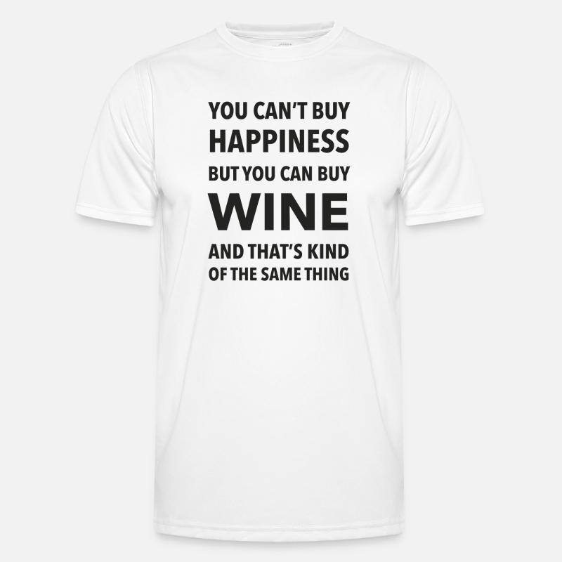 Wein Männer Funktions-T-Shirt