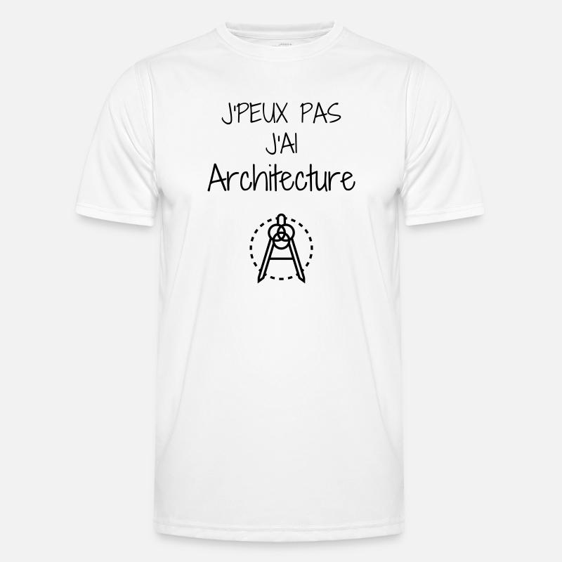 architecte / architecture / ingénieur / bâtiment T-shirt sport Homme