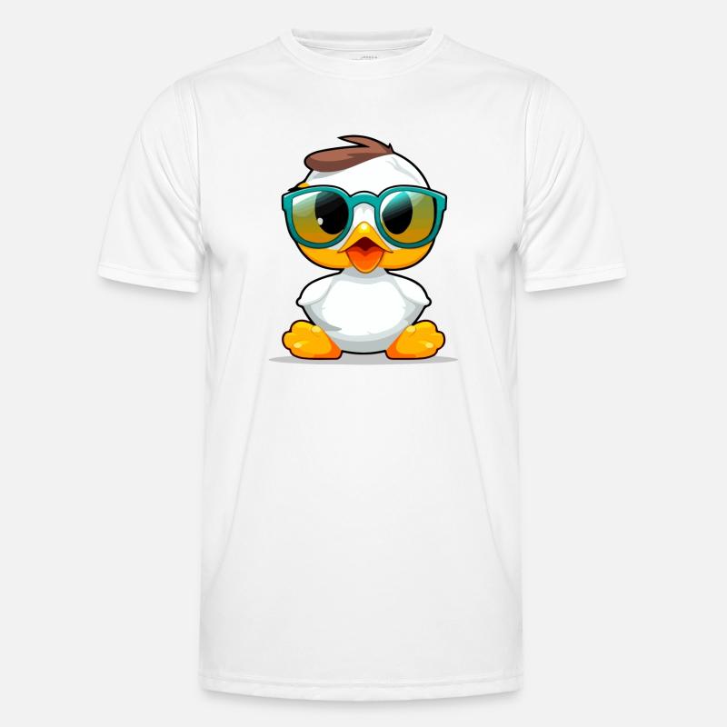 Popy the Duck Men's Functional T-Shirt