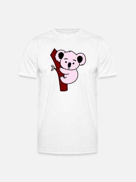 koala - T-shirt sport Homme - blanc
