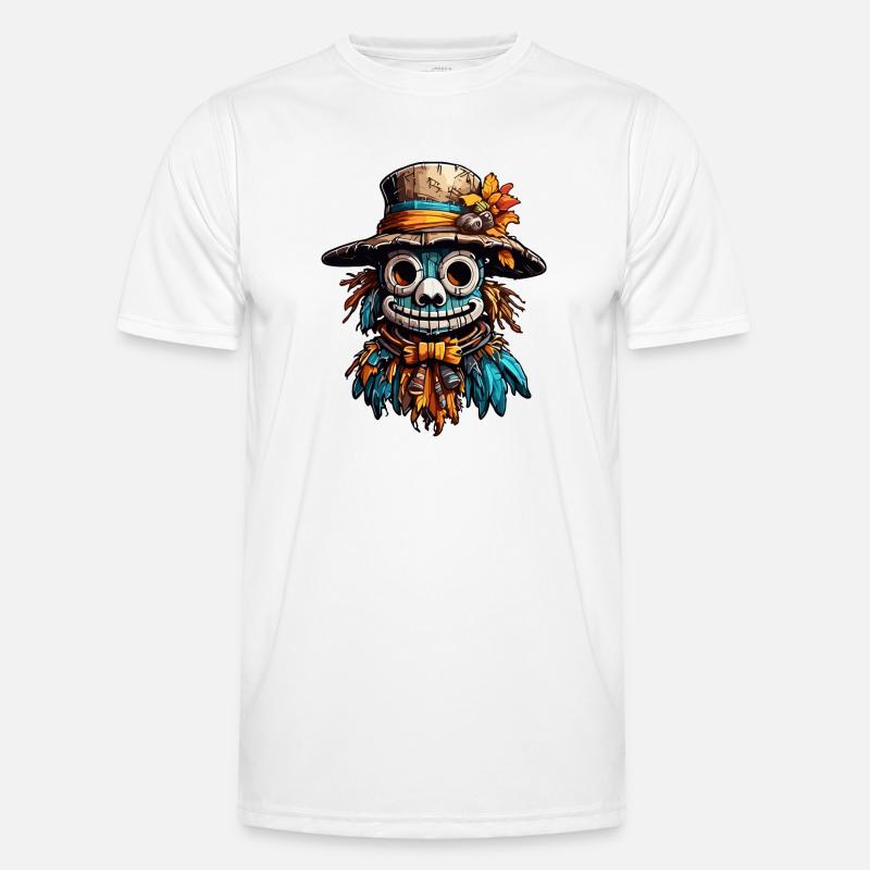 Vogelscheuche / Erntehelfer / Maisfeld / Feld Männer Funktions-T-Shirt