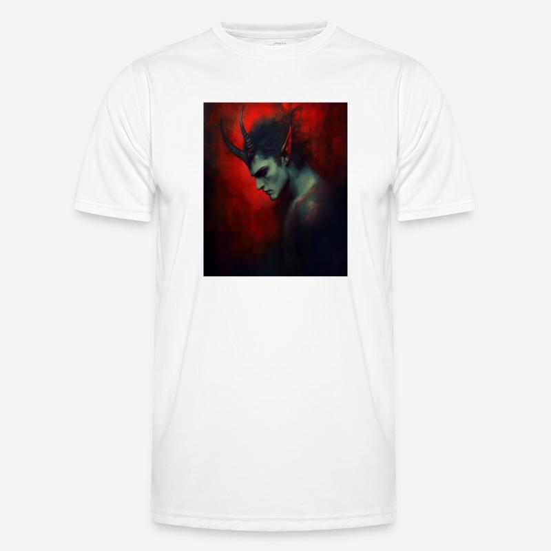 Devil - Men's Functional T-Shirt - white