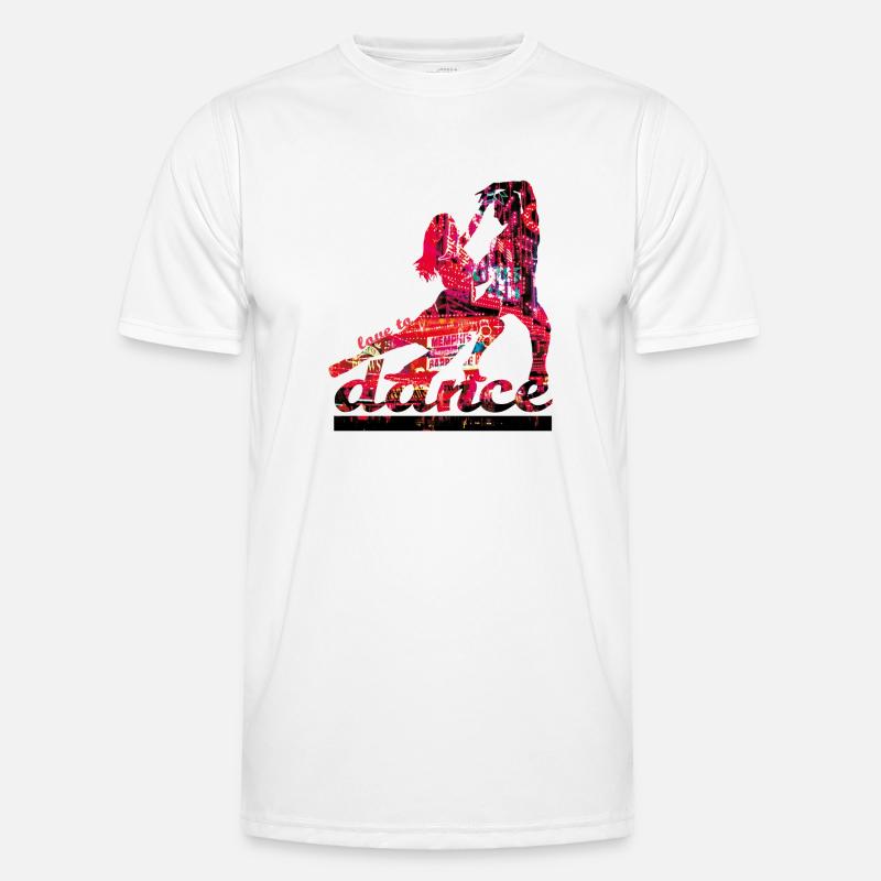 l'amour de la danse T-shirt sport Homme