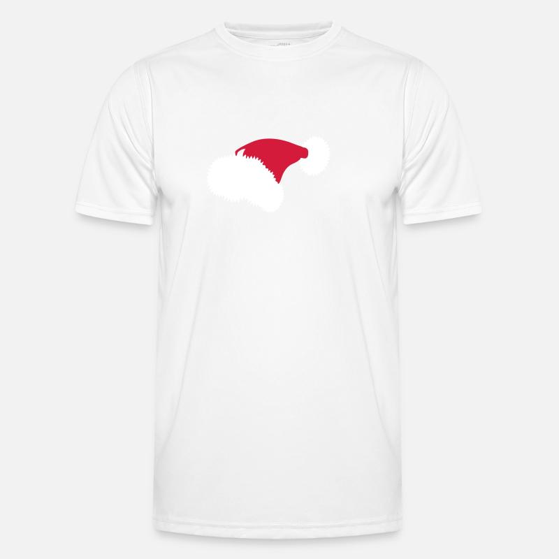 Weihnachtsmann - Männer Funktions-T-Shirt - Weiß
