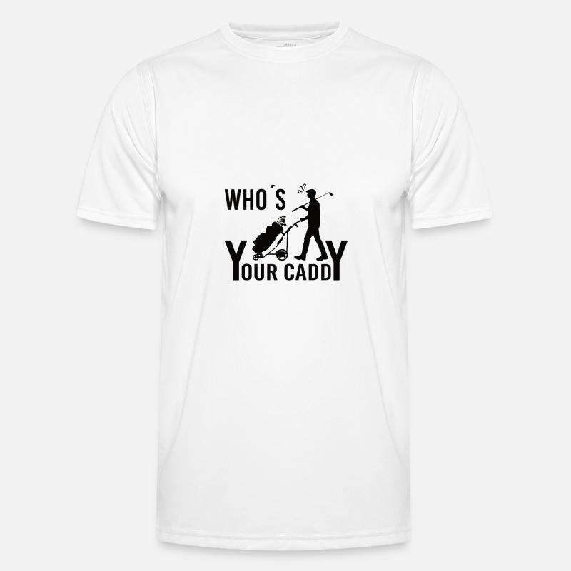 Golf Caddy Spruch lustig Männer Funktions-T-Shirt