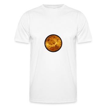 Venus - T-shirt sport Homme - blanc - Devant - AI Model Male 178 dark (178cm)