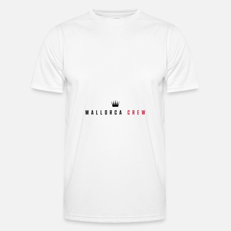 Mallorca Crew - Men's Functional T-Shirt - white