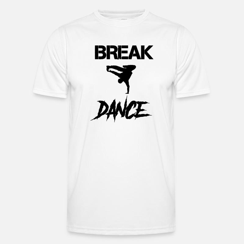 break dance Männer Funktions-T-Shirt