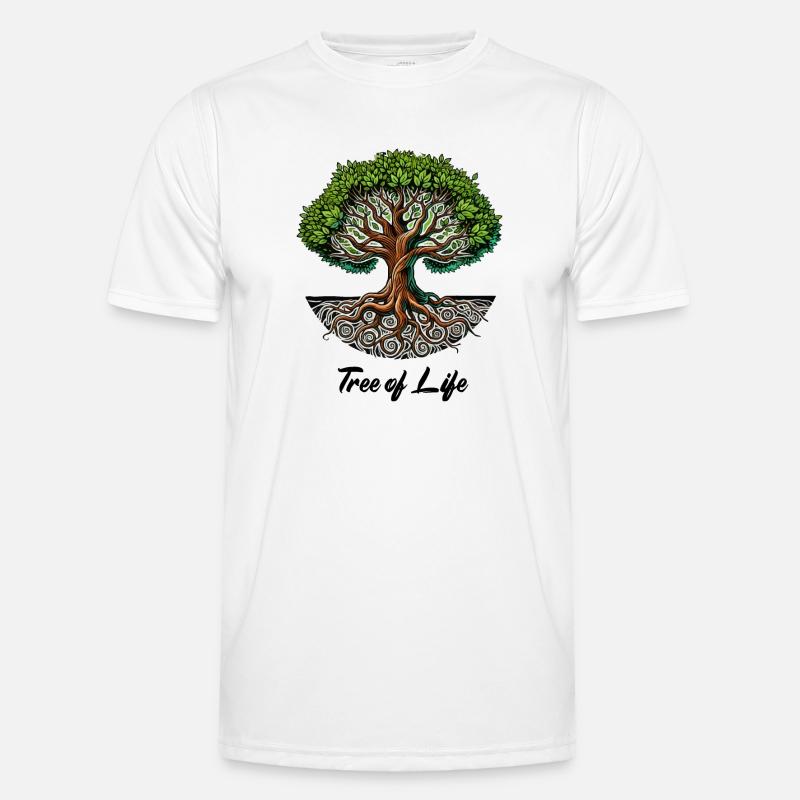 baum des lebens Männer Funktions-T-Shirt