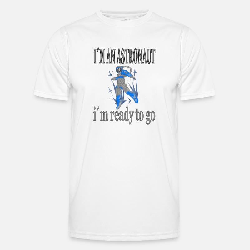 Raumfahrt Raumschiff Astronaut Kosmonaut Geschenk Männer Funktions-T-Shirt