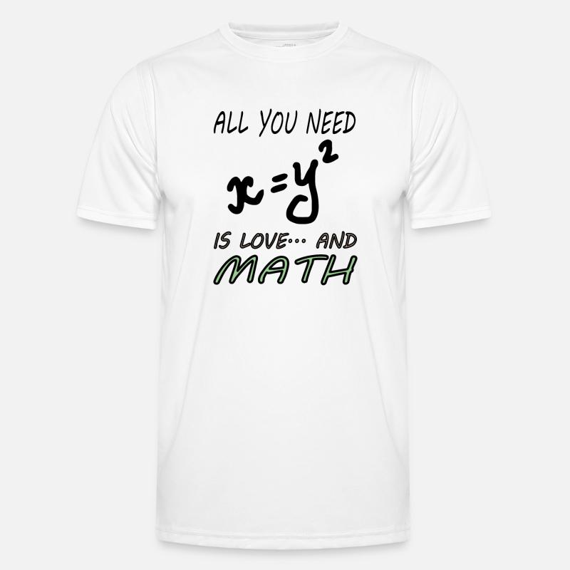 Mathematics Mathematicians Study Math Gift - Men's Functional T-Shirt - white