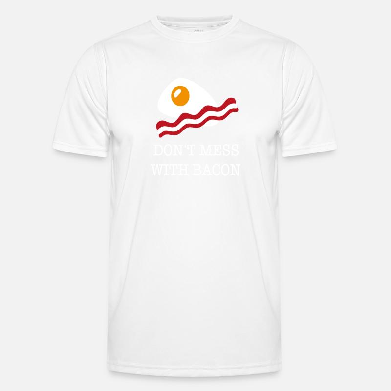 Bacon - Men's Functional T-Shirt - white
