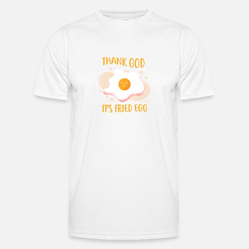Fried egg / funny / gift Men's Functional T-Shirt