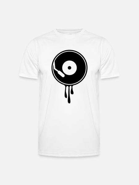 Vinyle chaud - T-shirt sport Homme - blanc