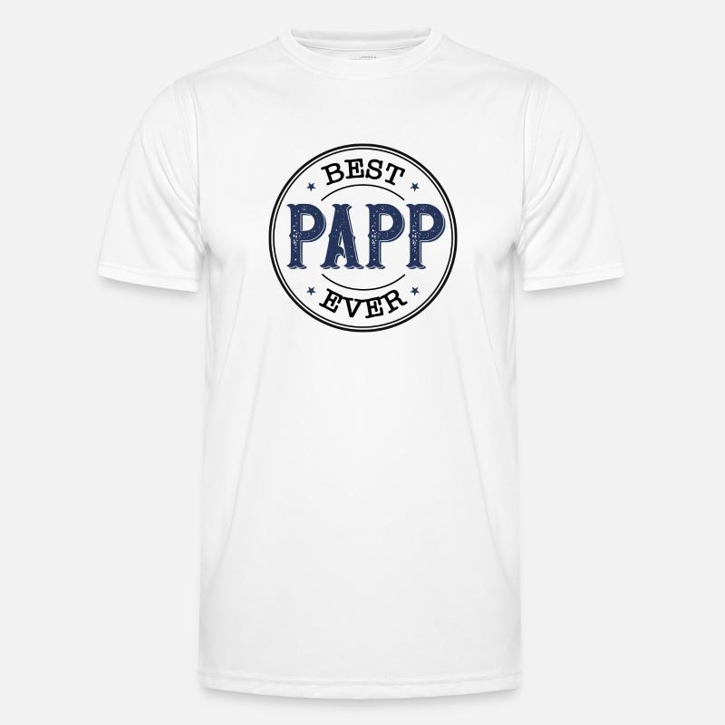 Bester Papp aller Zeiten Männer Funktions-T-Shirt