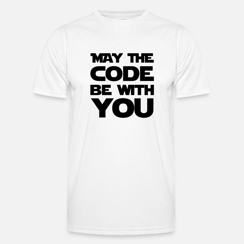 May the code be with you Men's Functional T-Shirt