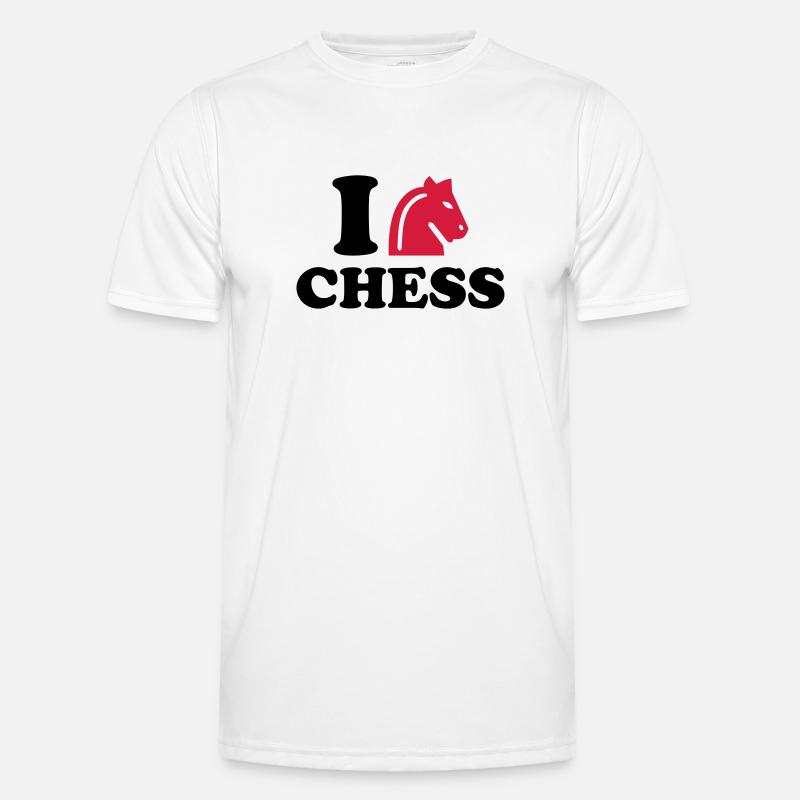 Schach Männer Funktions-T-Shirt