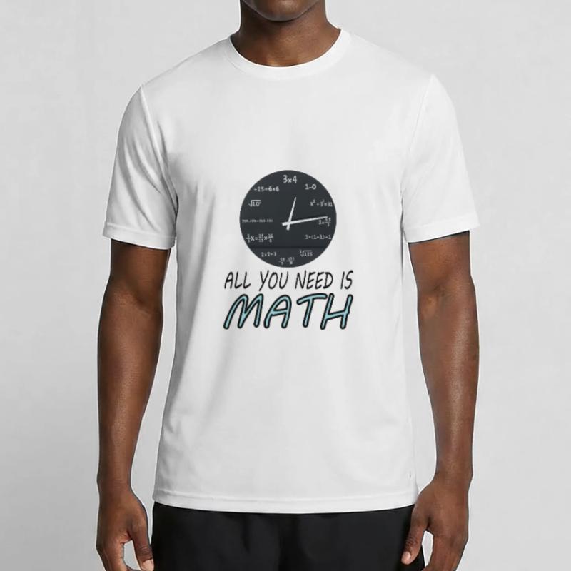 Study Math Student Math Study Gift Men's Functional T-Shirt