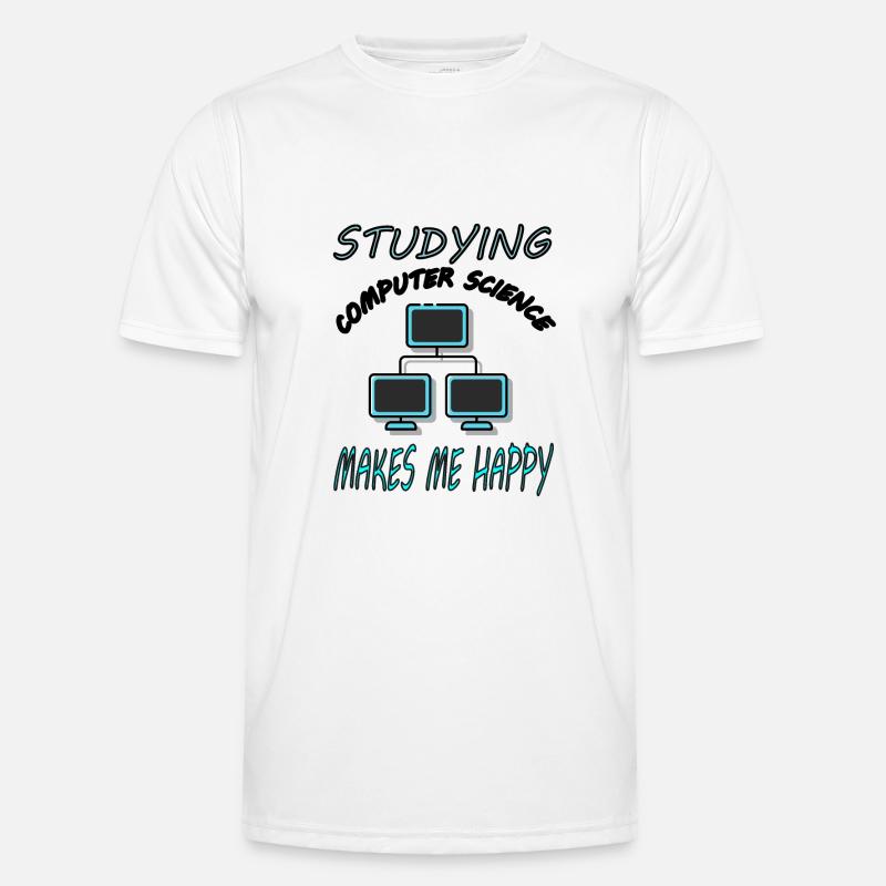 Informatik studieren Informatik-Student Geschenk Männer Funktions-T-Shirt