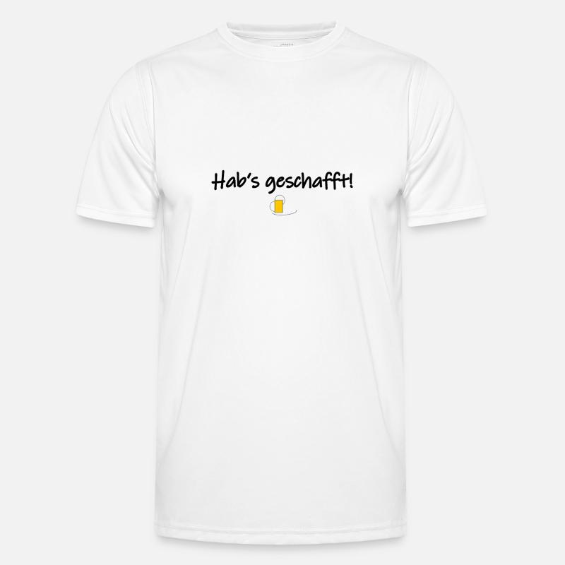 Hab's geschafft! Männer Funktions-T-Shirt
