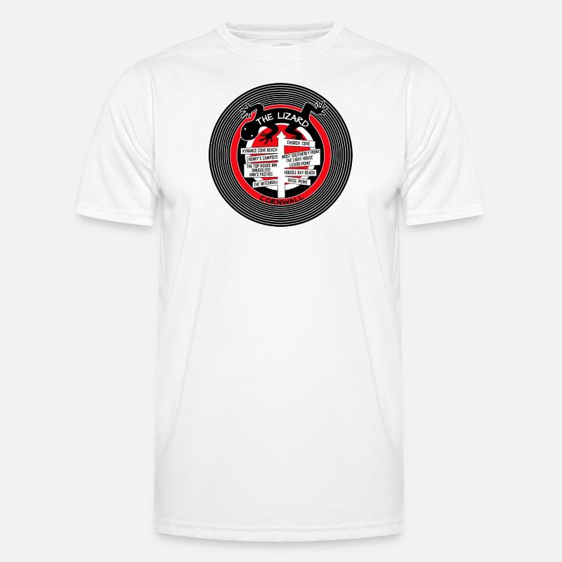The Lizard Cornwall - Men's Functional T-Shirt - white