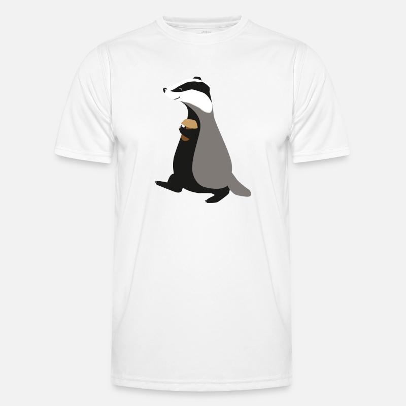 Dachs Männer Funktions-T-Shirt