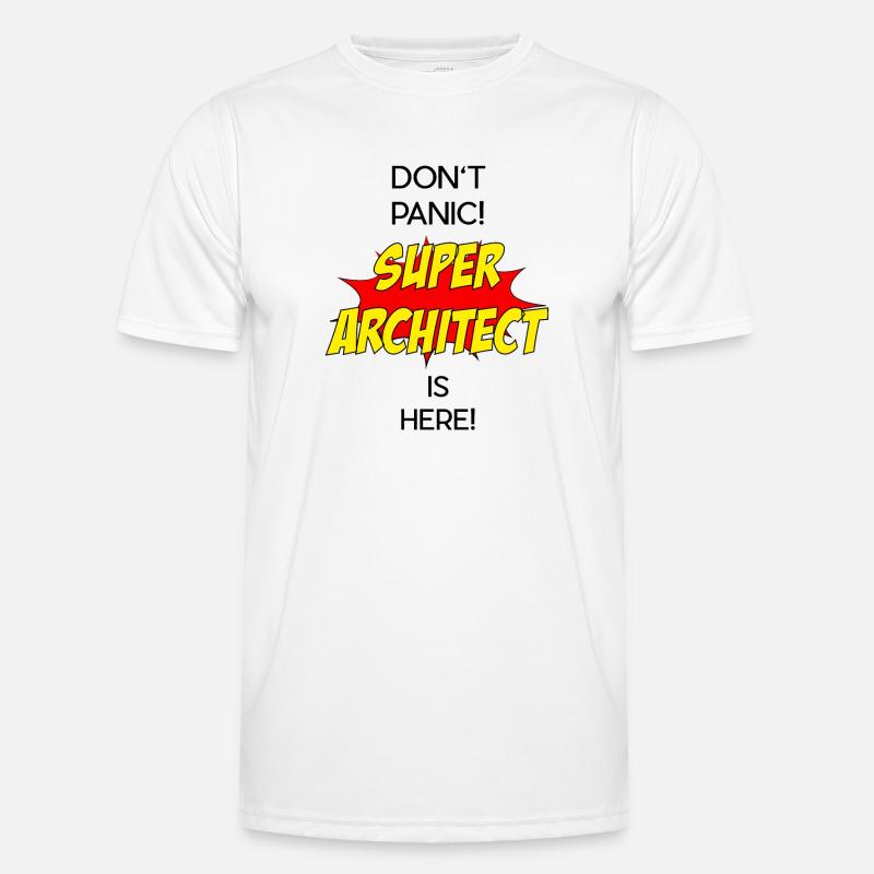 Super Architect / Super Achitekt Männer Funktions-T-Shirt