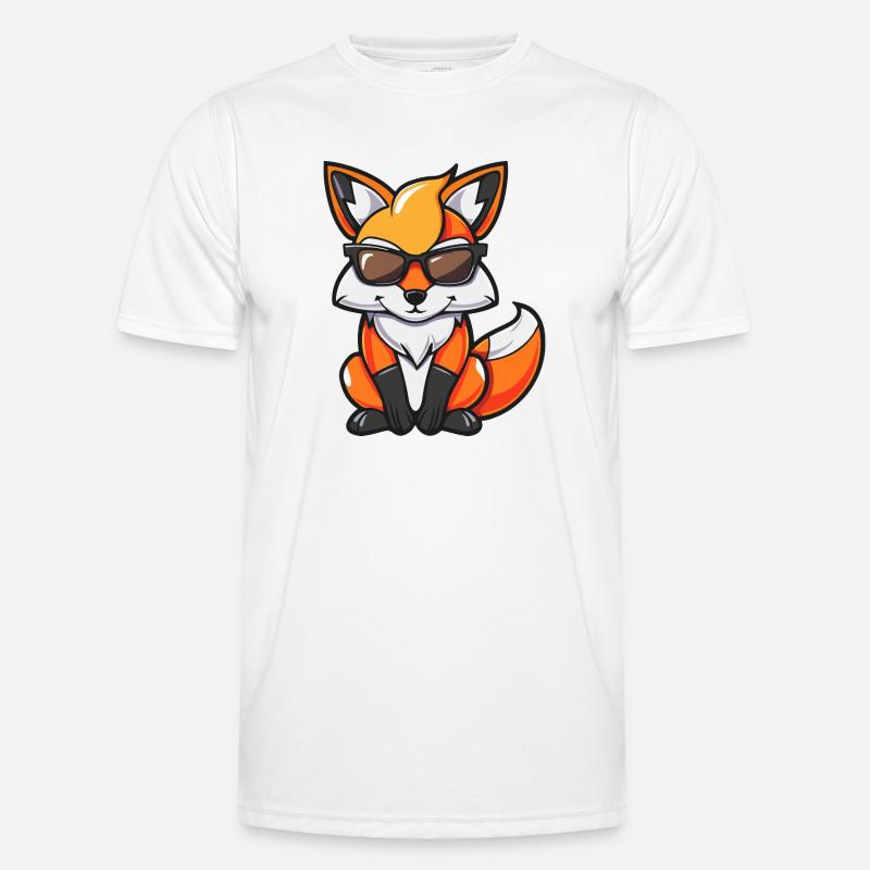 Fox Comic Cool - Men's Functional T-Shirt - white