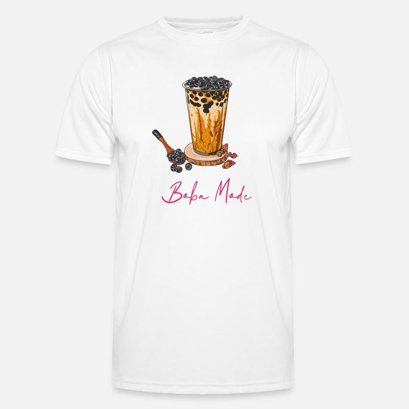 Bubble Tea // Illustration T-shirt sport Homme