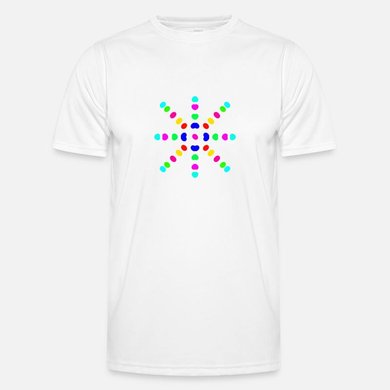 Point de couleur T-shirt sport Homme